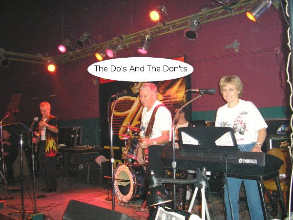 The Do's & Don'ts at Let's Dance in Cedar Rapids, Iowa on Thanksgiving 2004