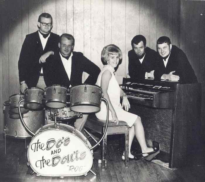 The Do's and The Don'ts Band Brad, Roger, Zelda, Dick, and Dick 1968